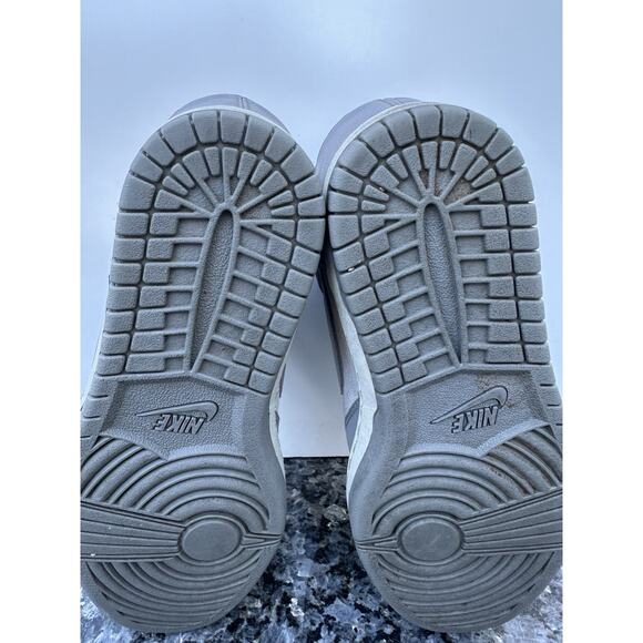 Nike Dunk Sky Hi Women's US Size 7 (528899-005) Gray Hidden Wedge Heel Shoes - Picture 10 of 12